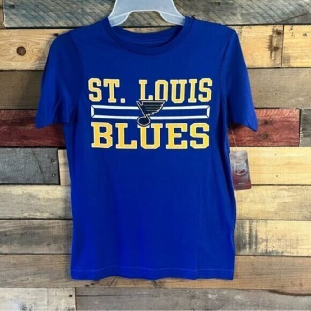 NHL‎ St. Louis Blues T Shirt Boy's Large​